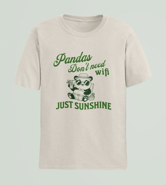 Sustainable Nature T-Shirt – Panda