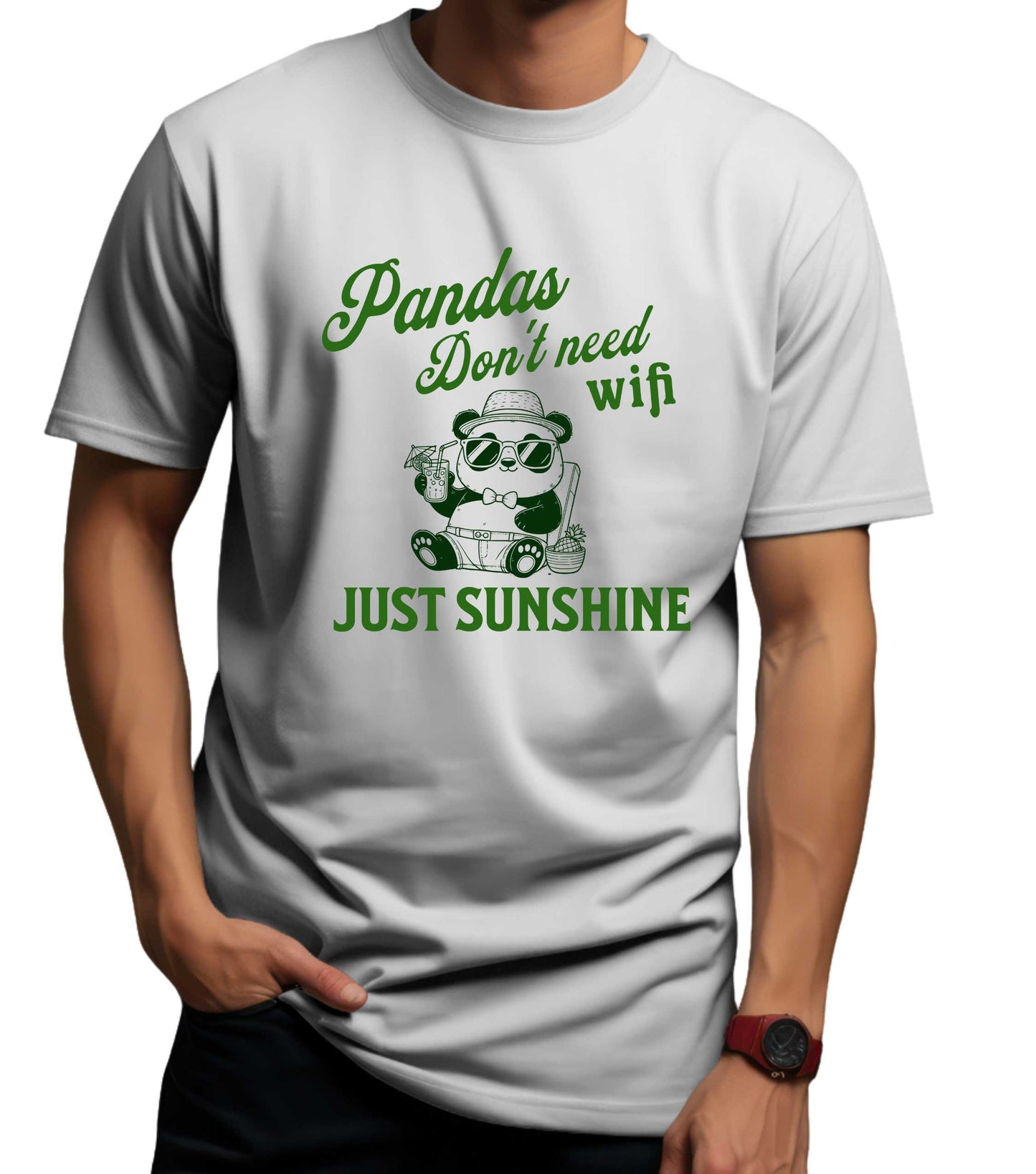 Sustainable Nature T-Shirt – Panda